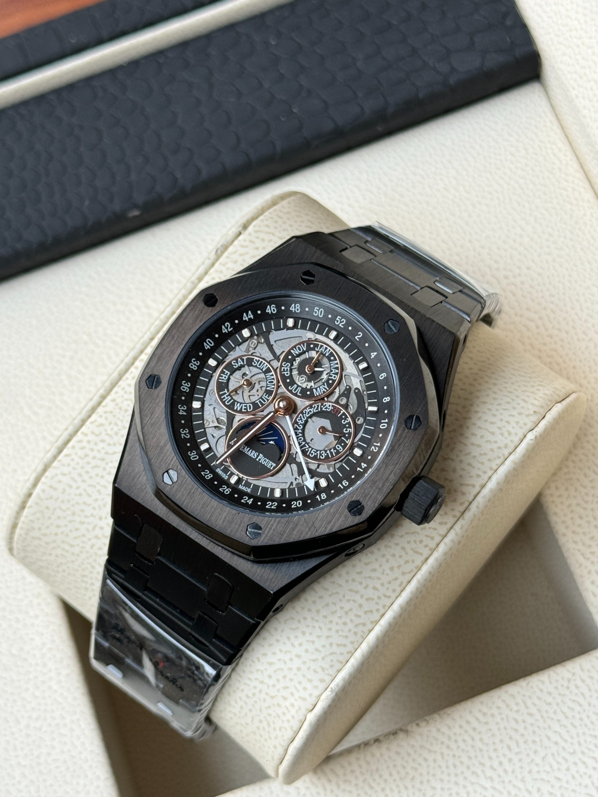Audemars Piguet Royal Oak Perpetual Calendar Black Master Grade