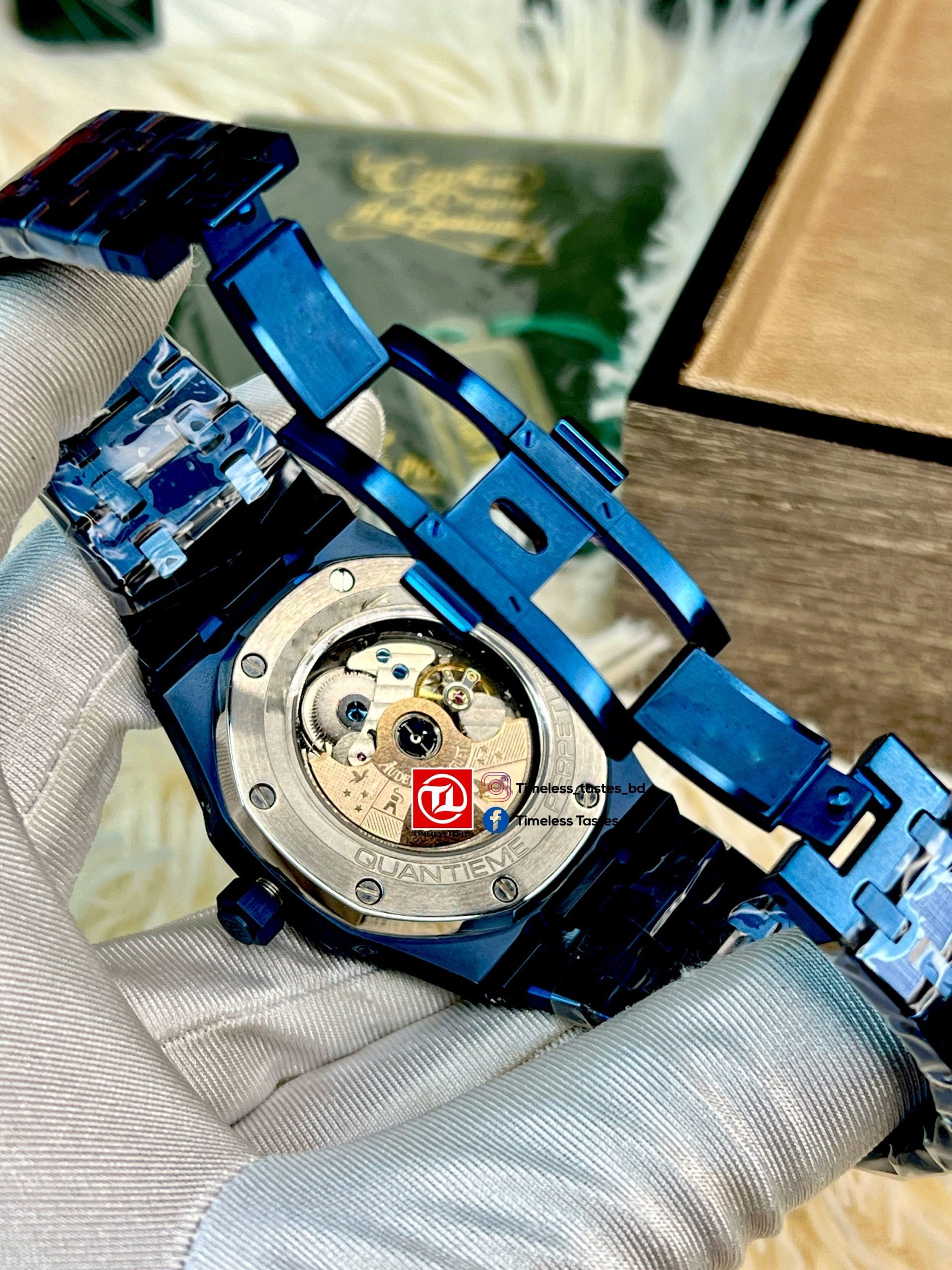Audemars Piguet Royal Oak Perpetual Calendar Blue Master Grade - Image 4