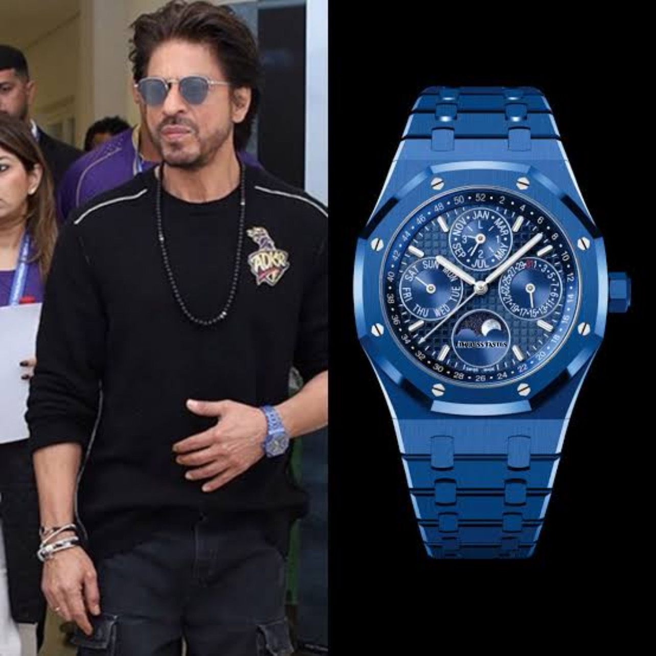 Audemars Piguet Royal Oak Perpetual Calendar Blue Master Grade - Image 3