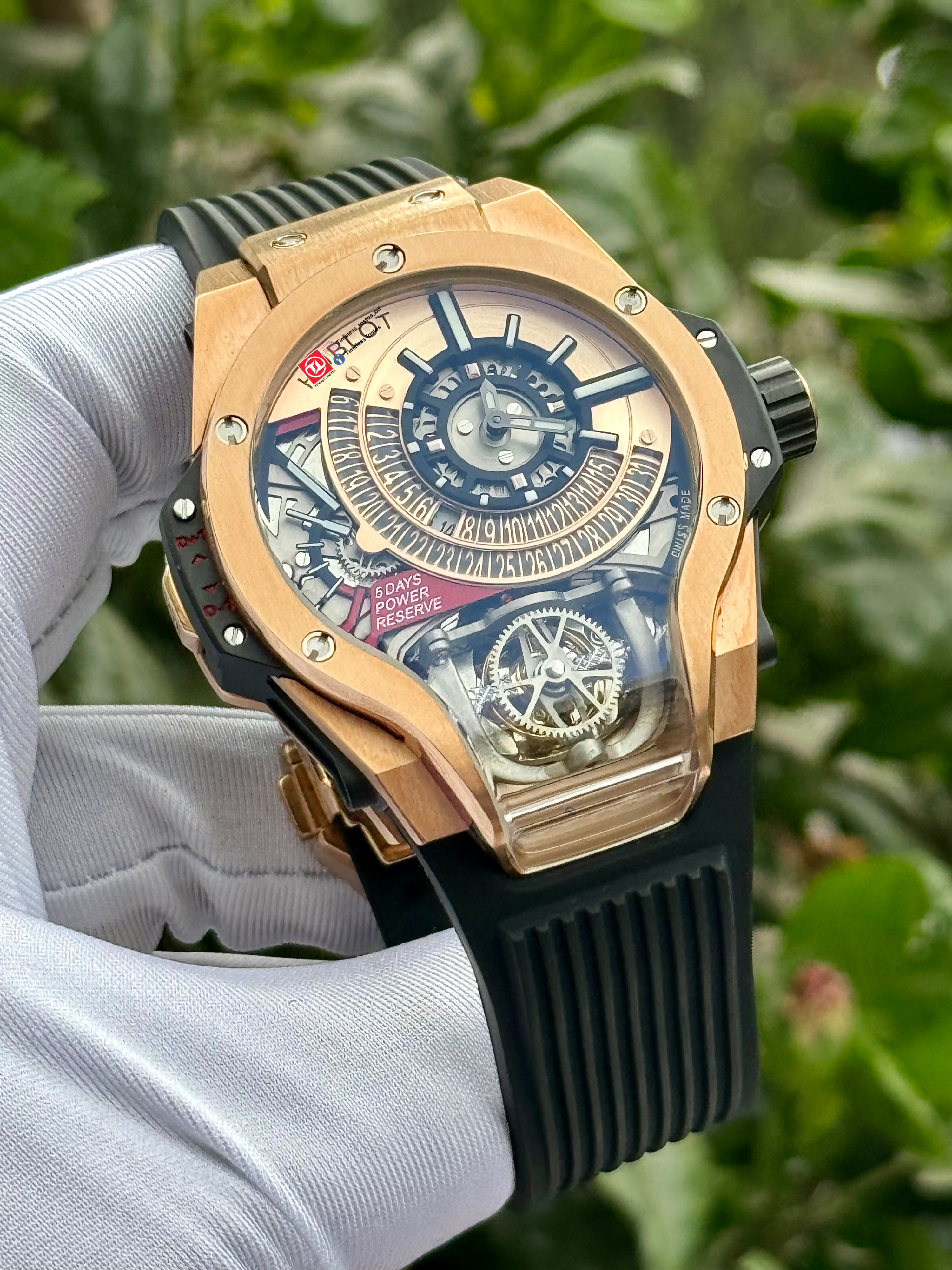 Hublot MP-09 Tourbillon Bi-Axis – King Gold (Master Grade)