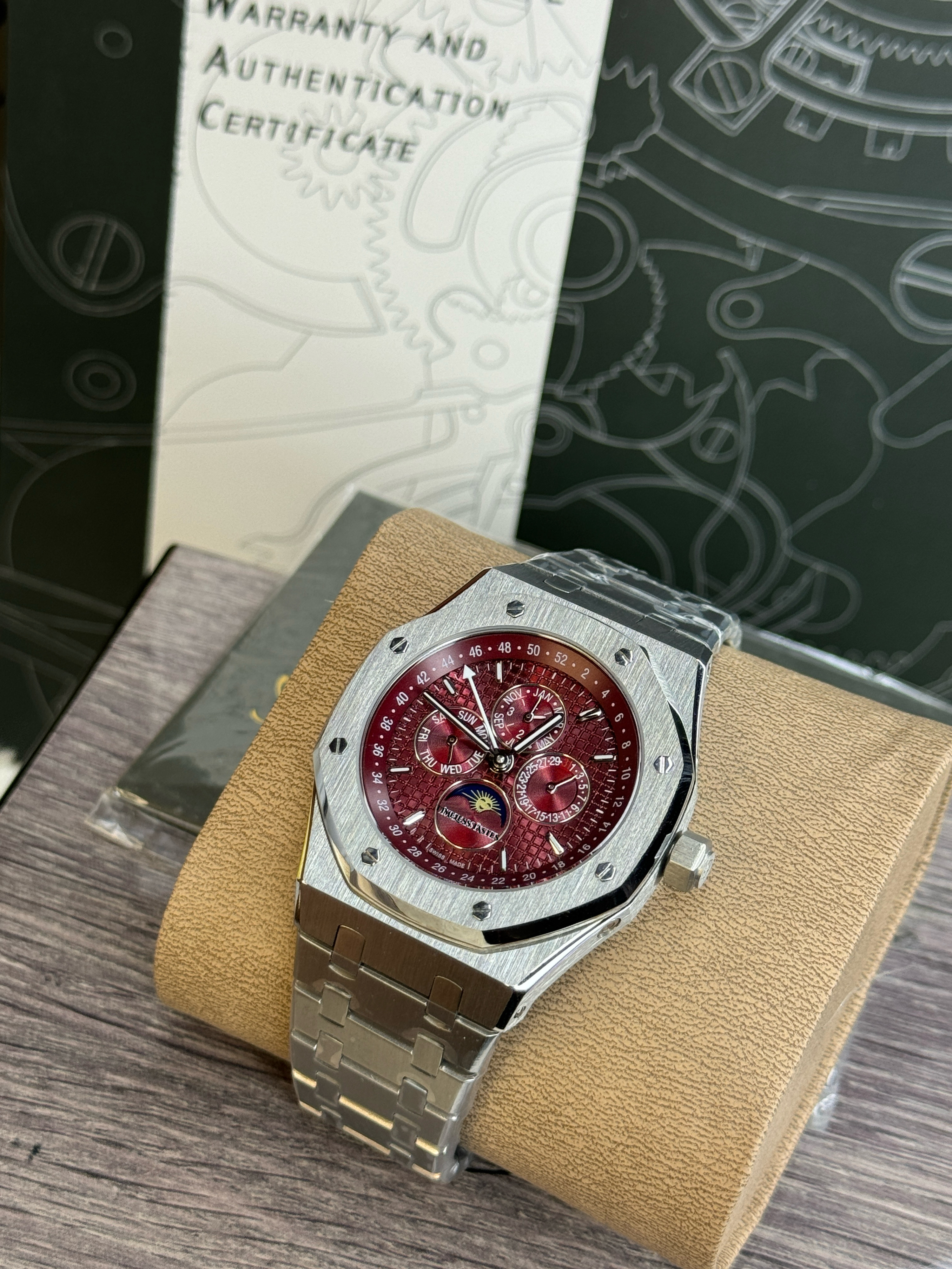 Audemars Piguet Royal Oak Perpetual Calendar – Red Dial (Automatic ...