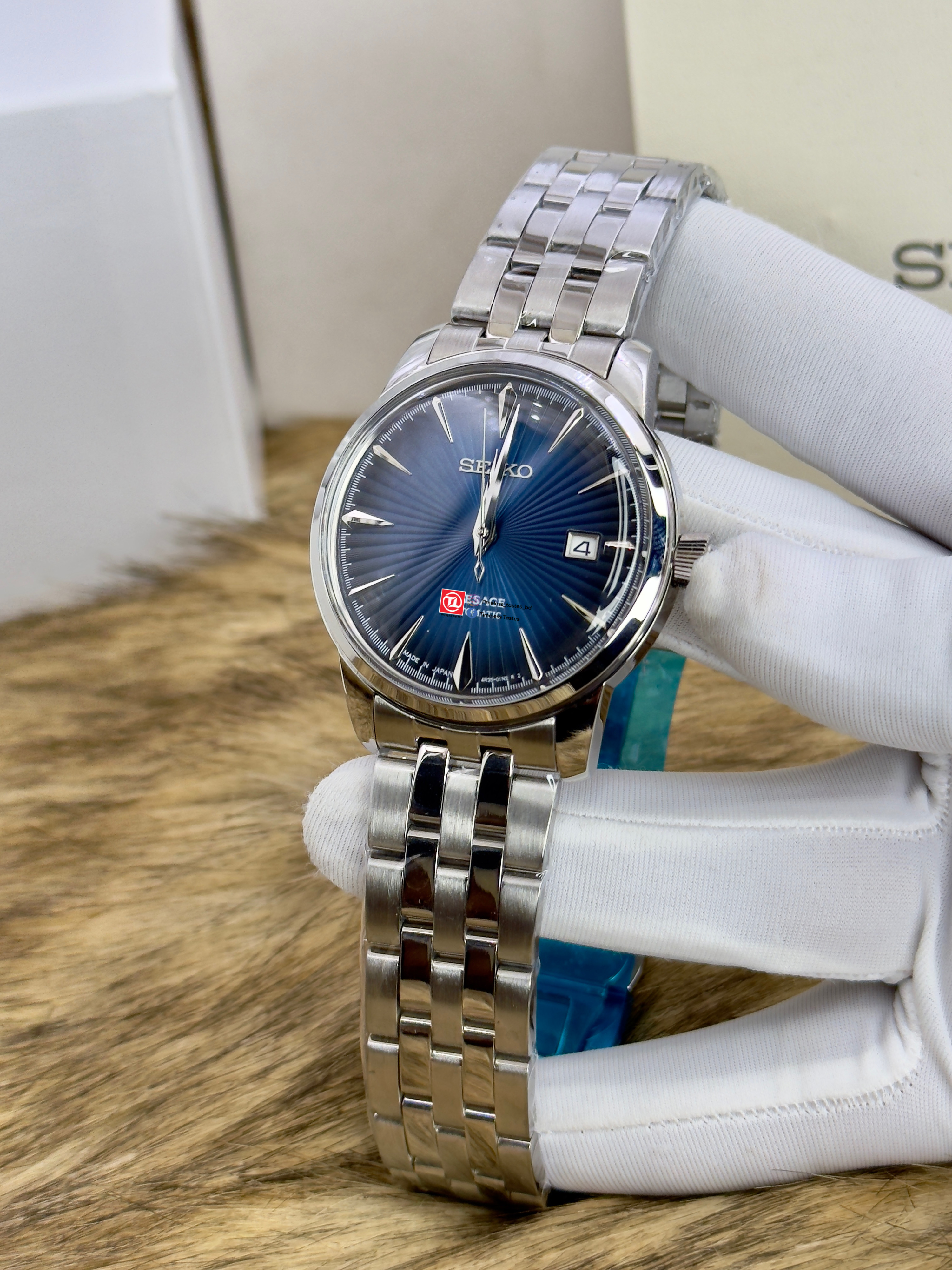 Seiko Presage Cocktail Time 'Blue Moon' Watch SRPB41J1 (1:1 Grade)