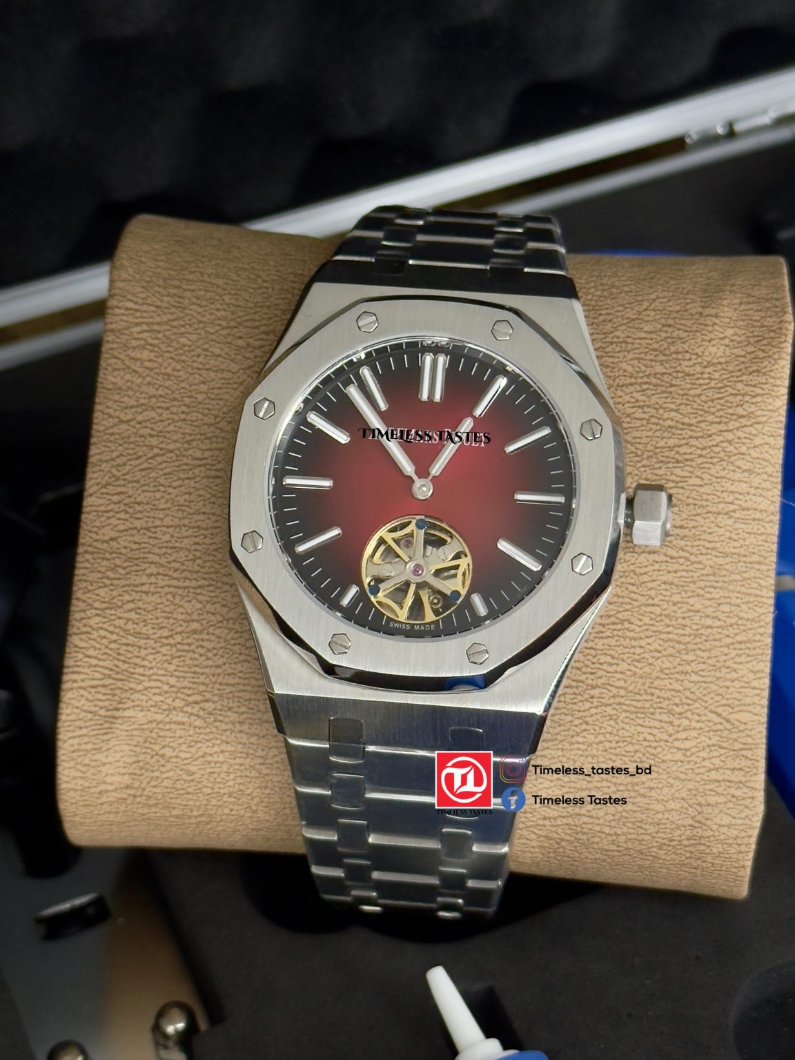 Audemars Piguet Royal Oak Tourbillon – Red Dial Model No: 26730ST.OO ...