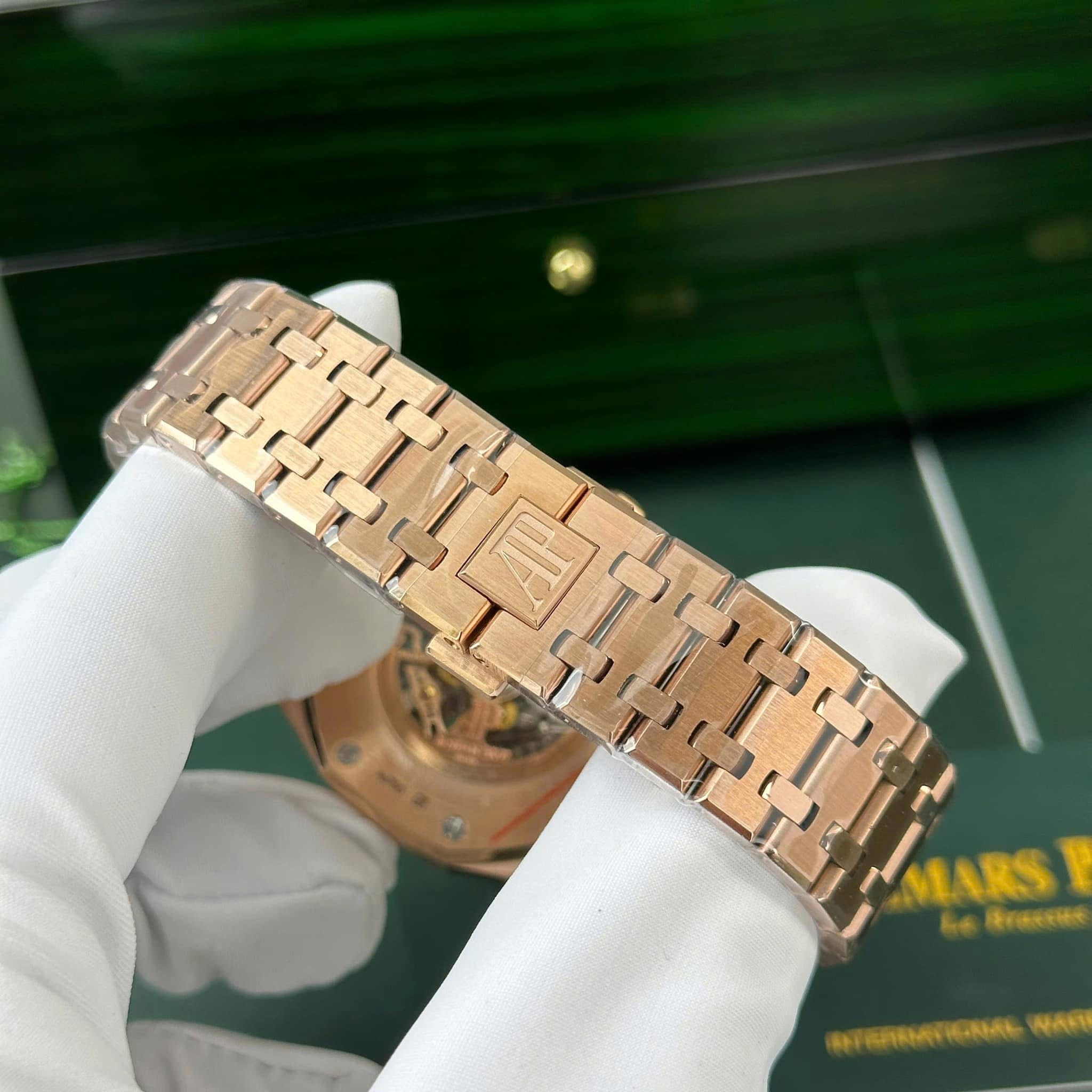 Audemars Piguet Royal Oak Double Balance Wheel Openworked Swiss 1:1 Grade– Ref. 15467OR (Rose Gold) - Image 8