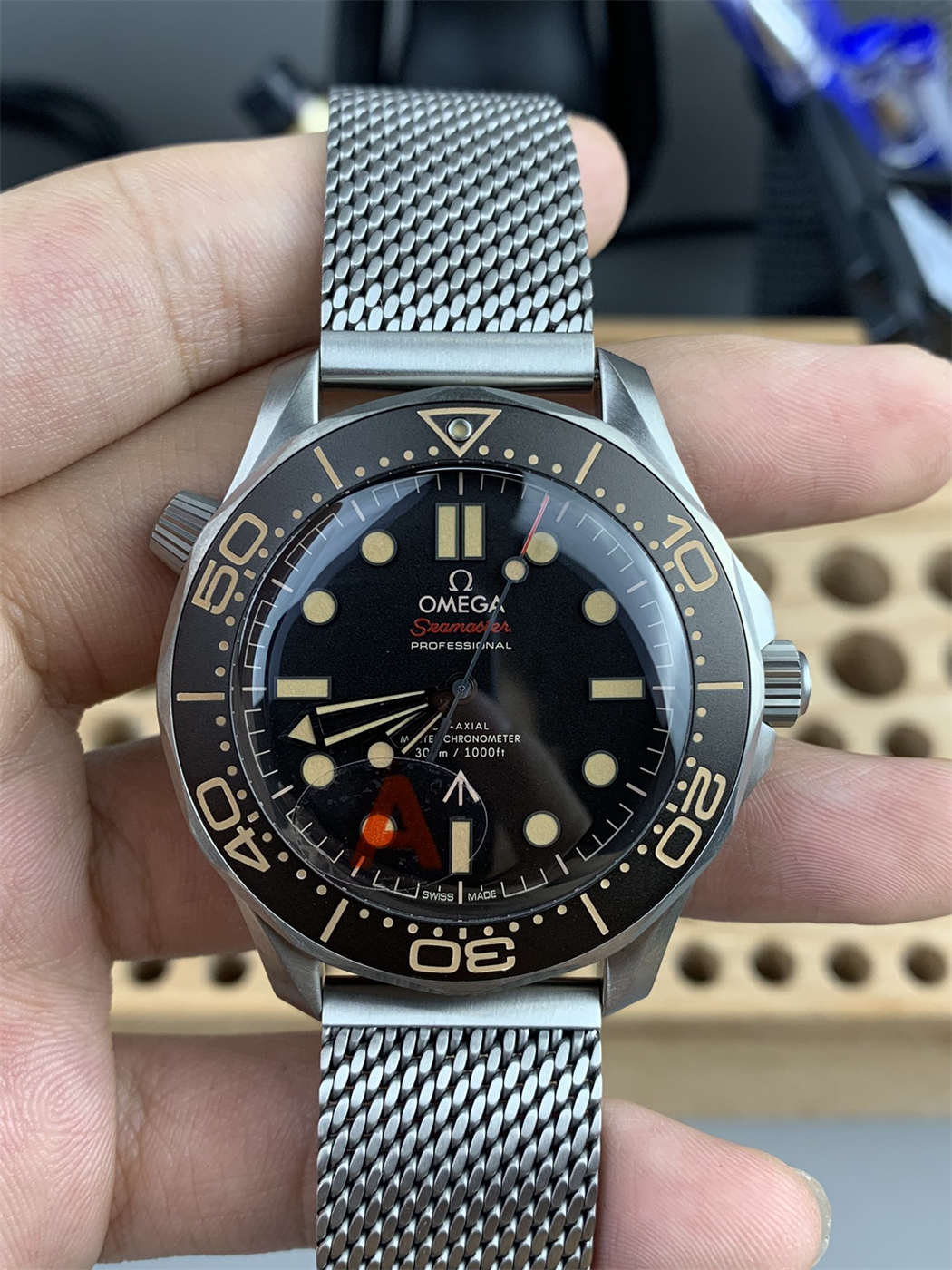 Omega Seamaster Professional Diver 300M Titanium Built | 1:1 Swiss Grade - Image 2