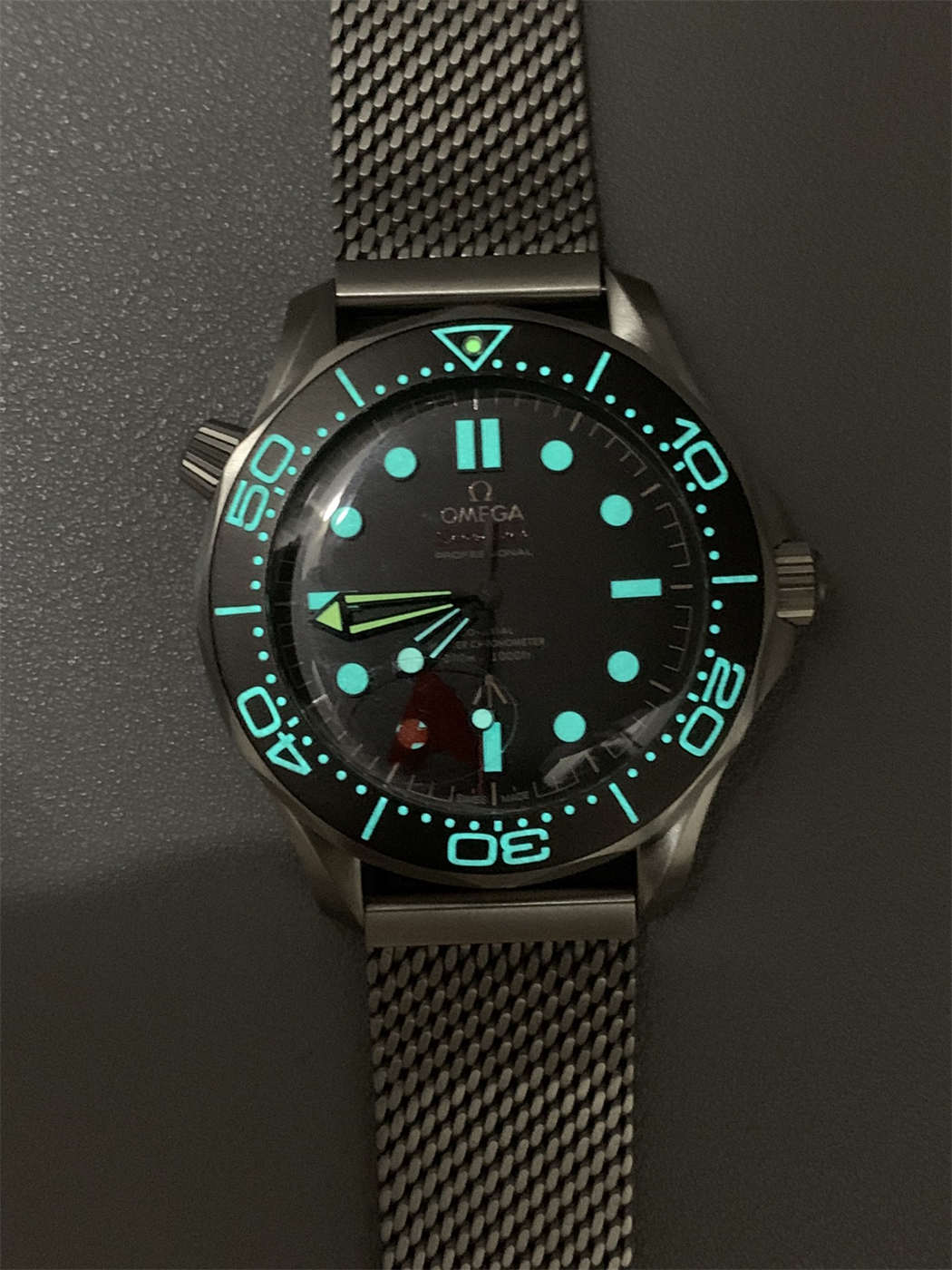 Omega Seamaster Professional Diver 300M Titanium Built | 1:1 Swiss Grade - Image 4
