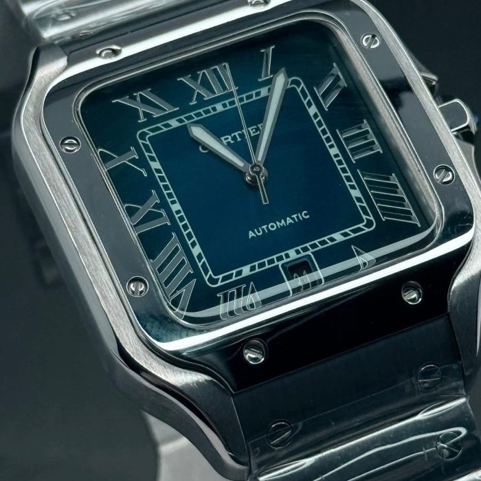 Cartier Santos de Cartier Large Model – Euro Grade (Blue Dial)