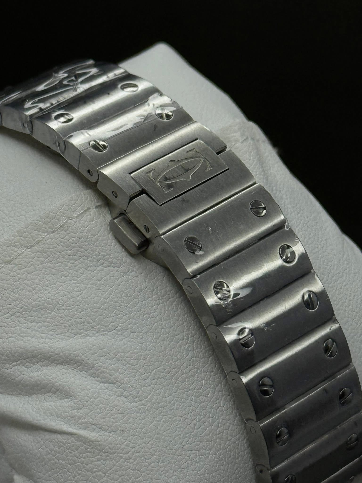 Cartier Santos de Cartier Large Model – Euro Grade (Blue Dial) - Image 4