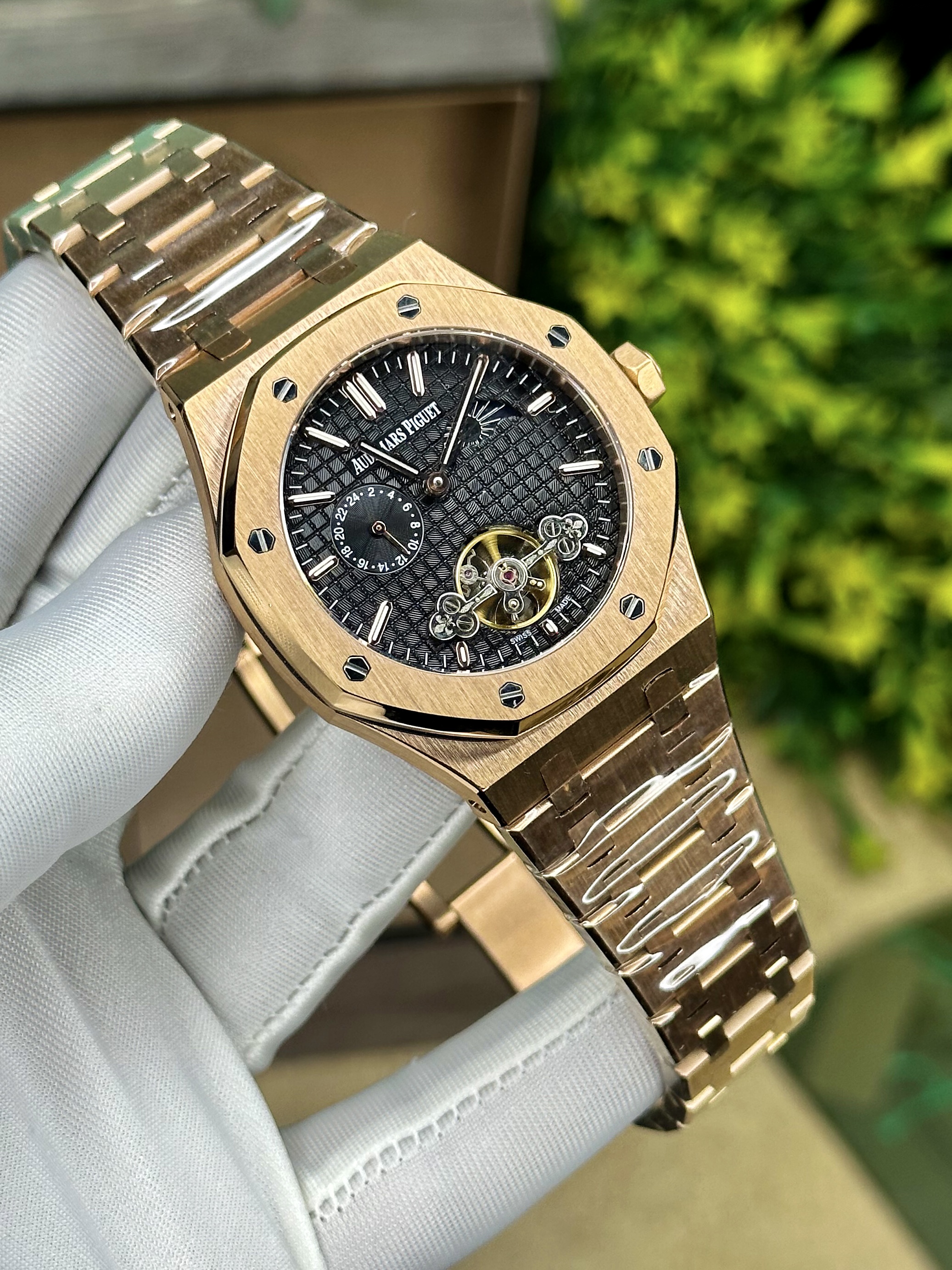 Audemars Piguet Royal Oak Master grade Tourbillon -Rose Gold (Naughty Edition)