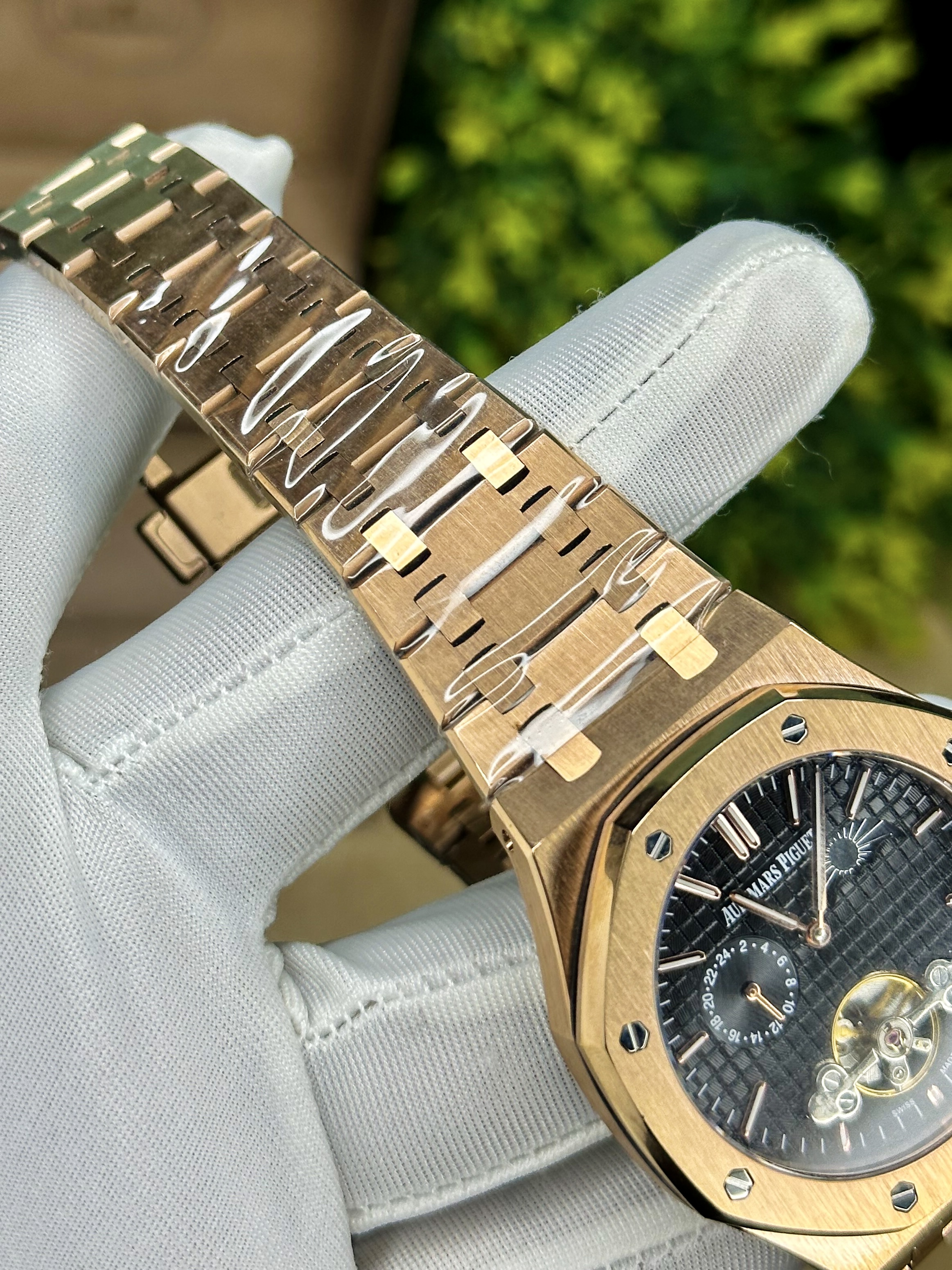 Audemars Piguet Royal Oak Master grade Tourbillon -Rose Gold (Naughty Edition) - Image 6