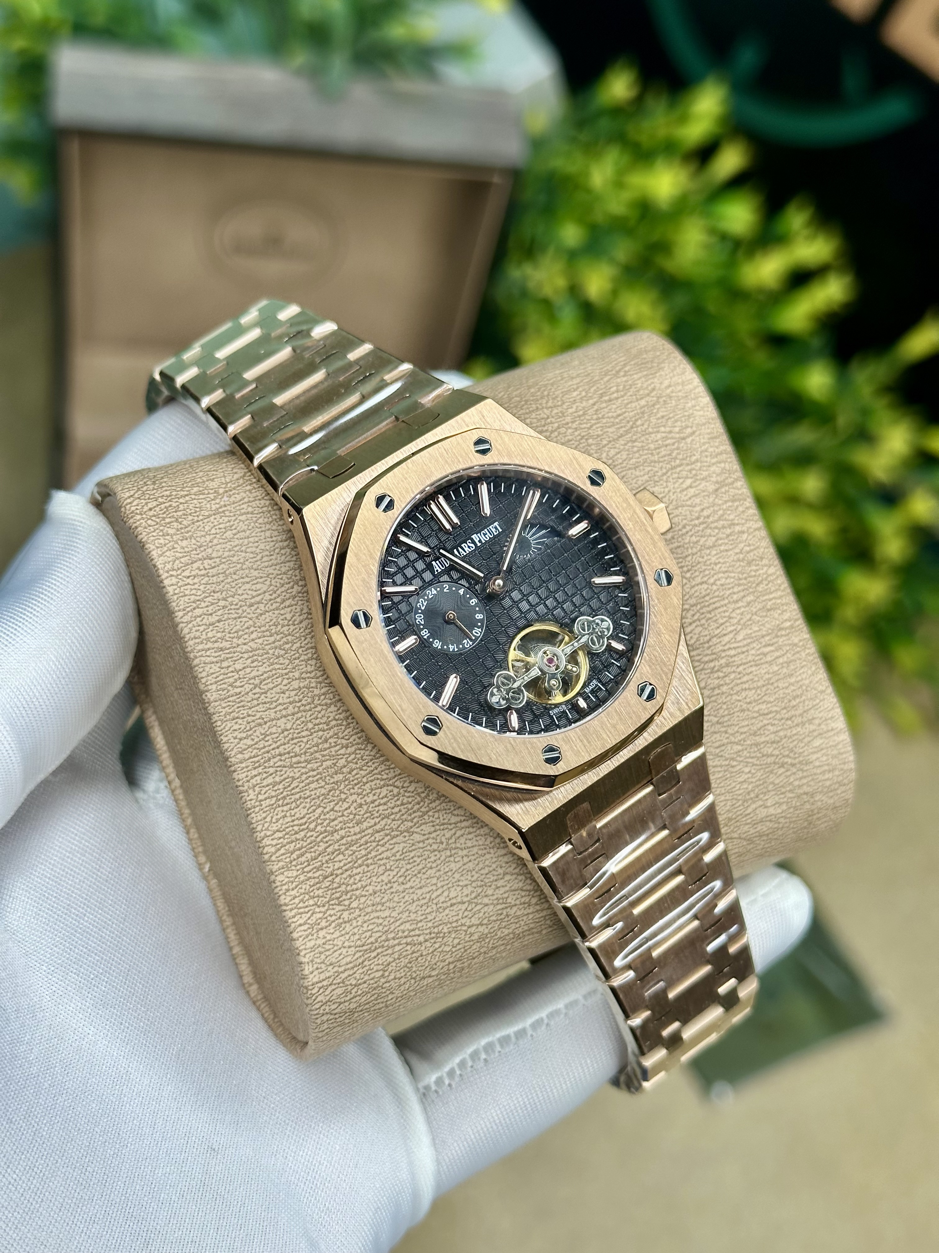 Audemars Piguet Royal Oak Master grade Tourbillon -Rose Gold (Naughty Edition) - Image 2