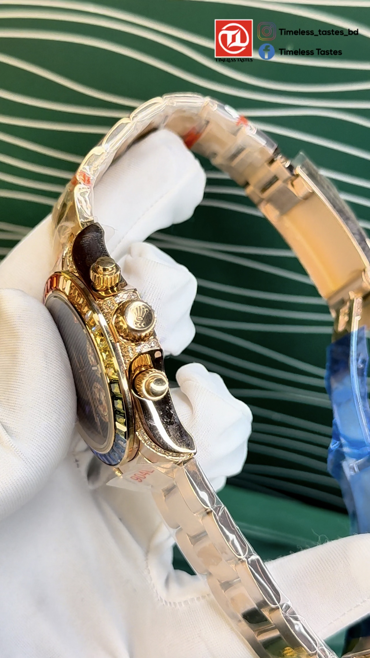 Rolex Cosmograph Daytona Rainbow – Rose Gold | Master Grade - Image 4