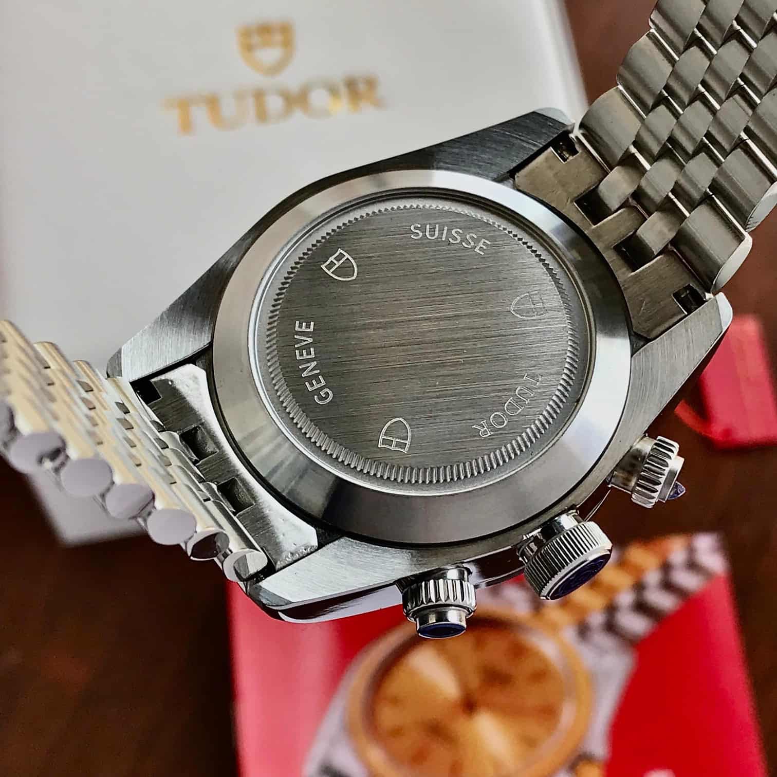 Tudor Black Bay Chrono – Blue Flamingo Dial | Master Grade - Image 4