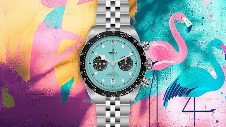 Tudor Black Bay Chrono – Blue Flamingo Dial | Master Grade - Image 2