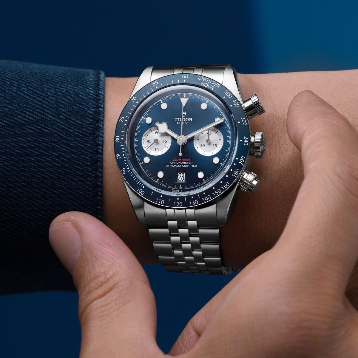 Tudor Black Bay Chrono – Blue Dial Boutique Edition | Master Grade - Image 6