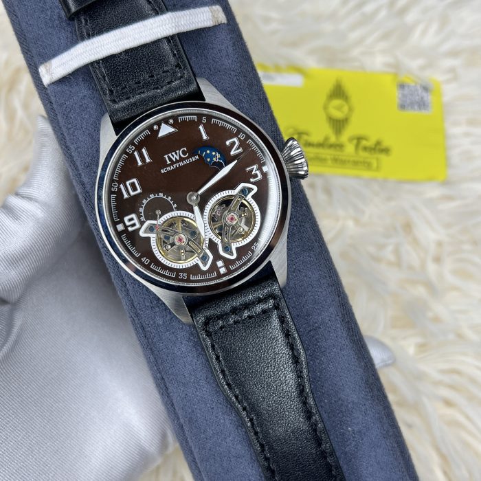 IWC Schaffhausen Big Pilot’s Double Tourbillon Classic Silver– Customised Master Edition