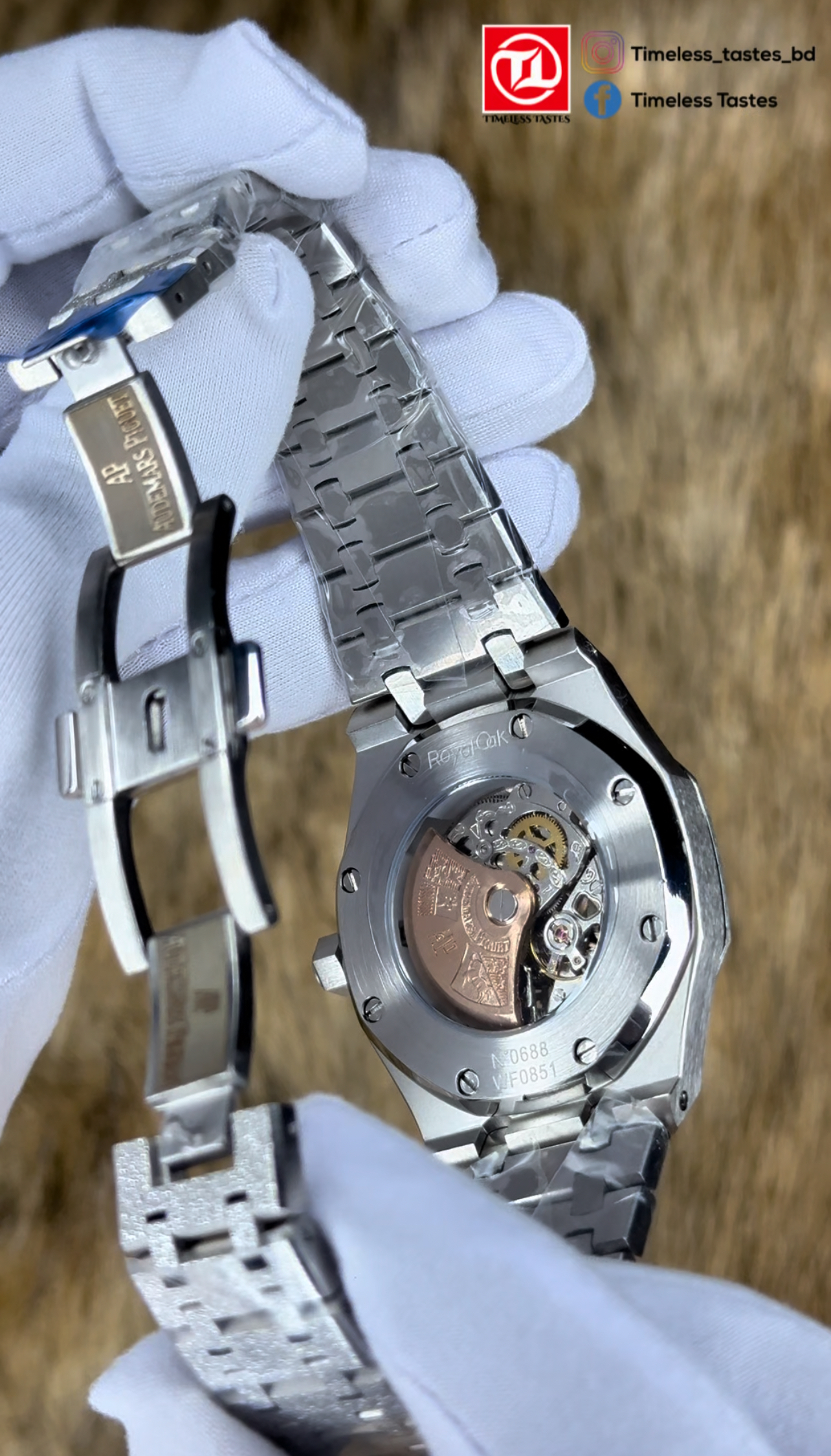 Royal Oak 41mm Double Balance Wheel Openworked Silver - Image 2