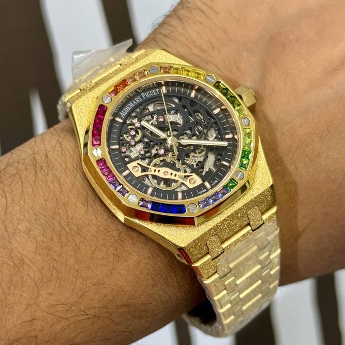 Royal Oak 41mm Double Balance Wheel Openworked Gold