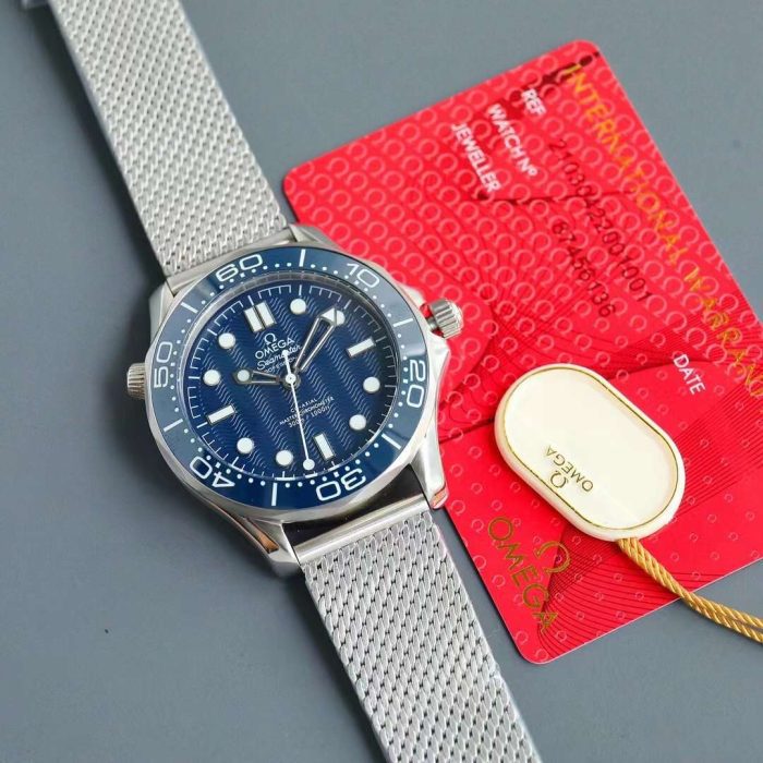 Omega Seamaster Diver 300M – 007 James Bond 60th Anniversary Edition Swiss 1:1 Grade Reference No.: 210.30.42.20.03.002