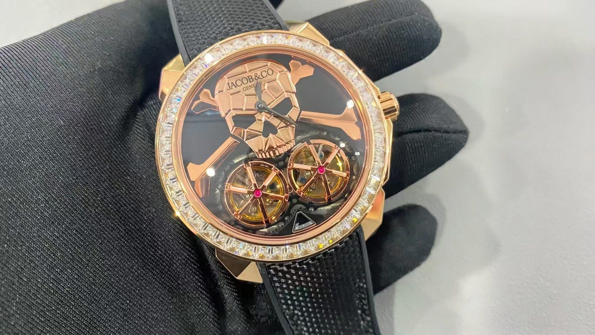 Jacob & Co. Skull Double Tourbillon – Tribute to Immortality (Swiss 1:1 Grade)
