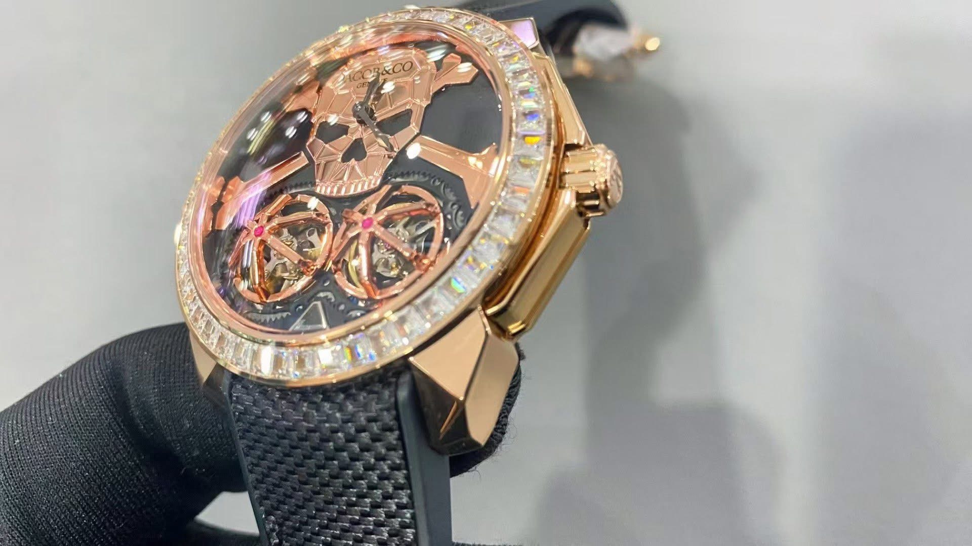 Jacob & Co. Skull Double Tourbillon – Tribute to Immortality (Swiss 1:1 Grade) - Image 5