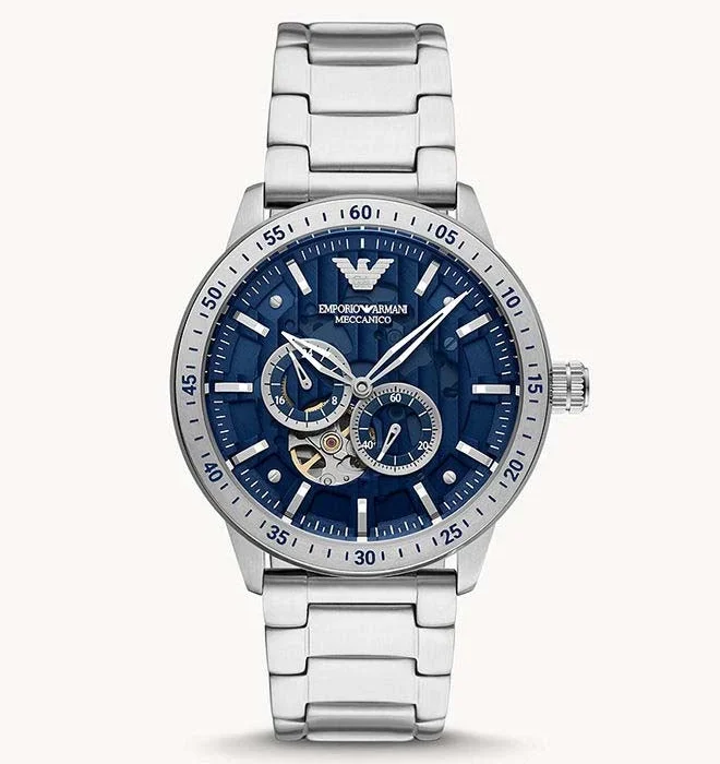 Emporio Armani Mario Automatic Blue Dial Men’s Watch – AR60053