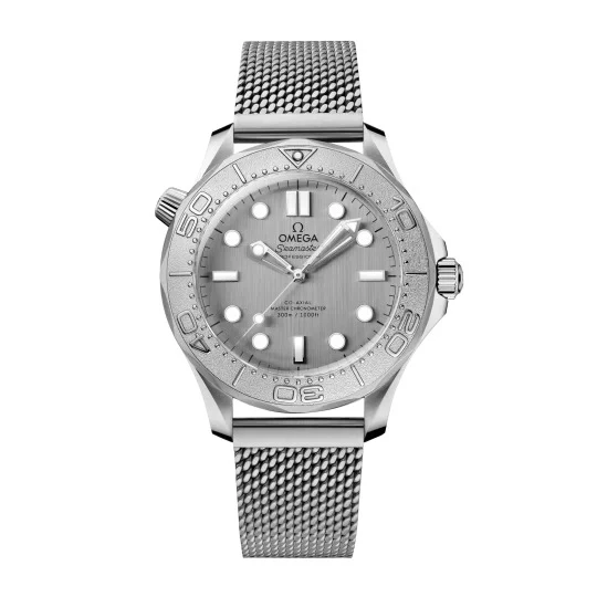 Omega Seamaster Master Grade Diver 300m Steel Grey Dial 42mm Watch