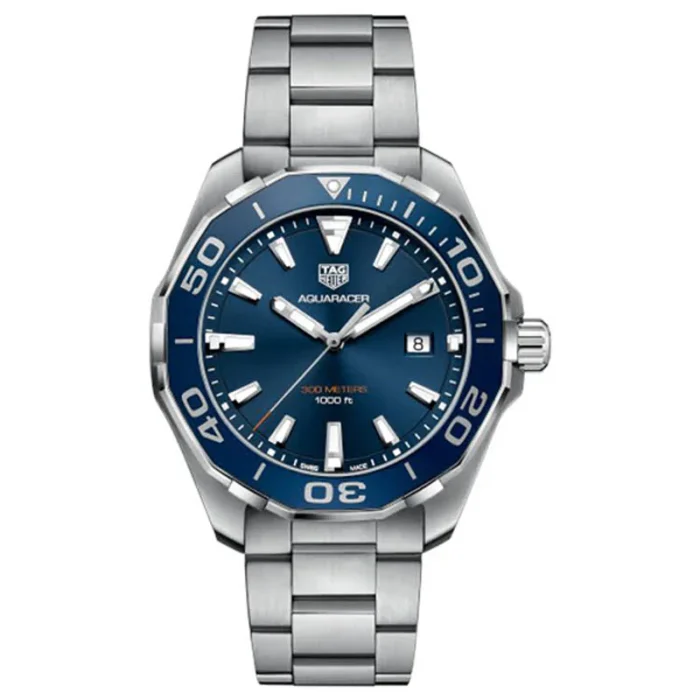 TAG Heuer Aquaracer Blue Dial Men’s Watch – WAY101C.BA0746 (Euro Grade Automatic)