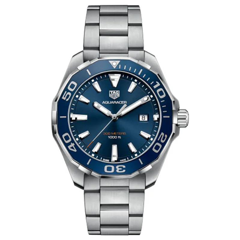 TAG Heuer Aquaracer Blue Dial Men’s Watch – WAY101C.BA0746 (Euro Grade Automatic)