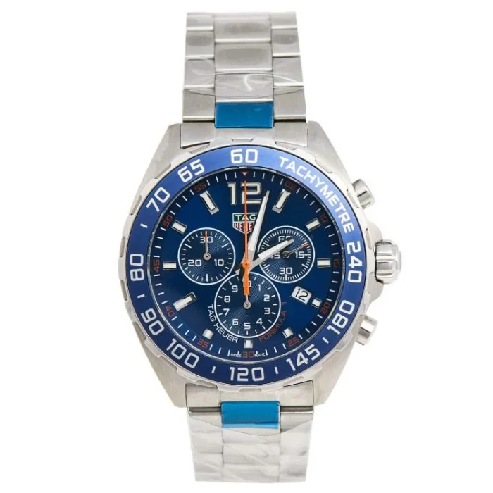 TAG Heuer Formula 1 Blue Dial Stainless Steel Chronograph 43mm – CAZ1014.BA0842 (Euro Grade)