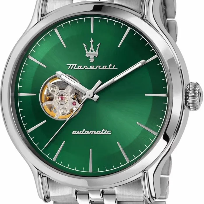 Maserati Epoca Automatic Green Dial BR SS Men’s Watch – R8823118010