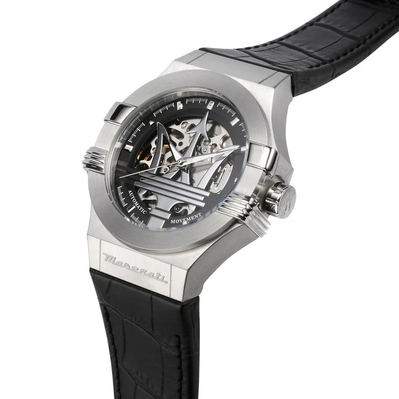 Maserati Potenza Skeleton Dial Men’s Mechanical Watch – R8821108038 - Image 2