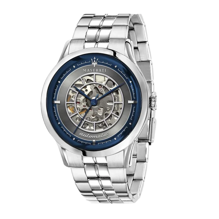 Maserati Grey Skeleton Dial Men’s Mechanical Watch – R8823133003