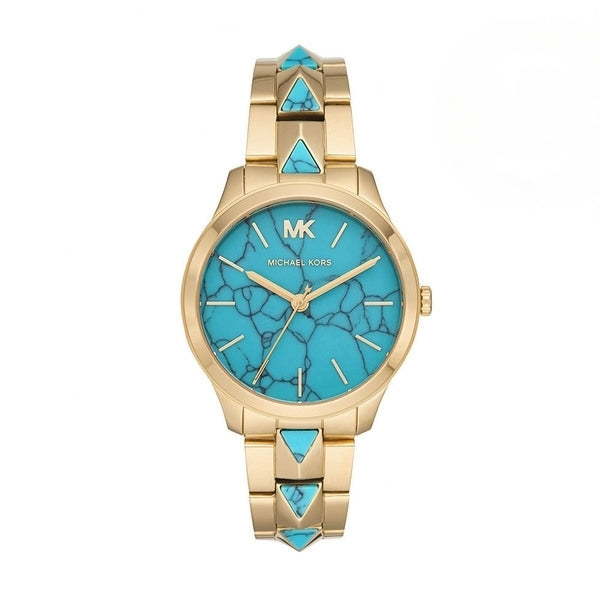 Michael Kors Women’s Gold Analog Stainless Steel Watch – MK6670