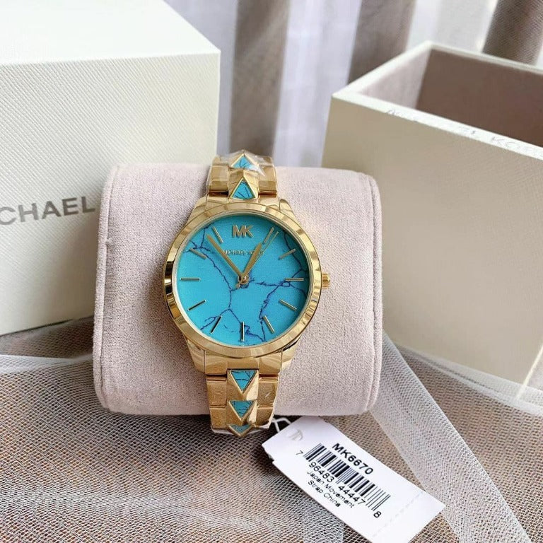 Michael Kors Women’s Gold Analog Stainless Steel Watch – MK6670 - Image 3