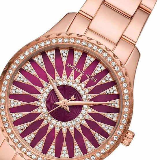 Michael Kors Layton Stone Dial Gold-Tone Stainless Steel Women’s Watch – MK6893 - Image 3