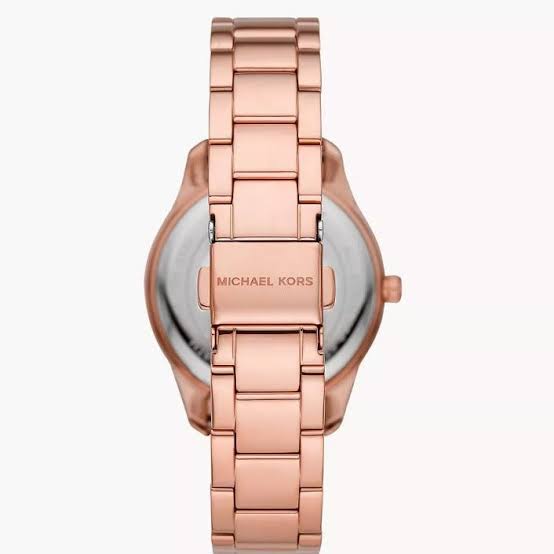 Michael Kors Layton Stone Dial Gold-Tone Stainless Steel Women’s Watch – MK6893 - Image 4