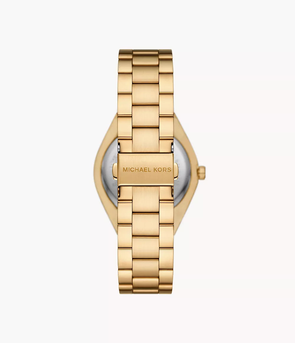 Michael Kors Lennox Three-Hand Gold-Tone Stainless Steel Ladies Watch – MK7460 - Image 2