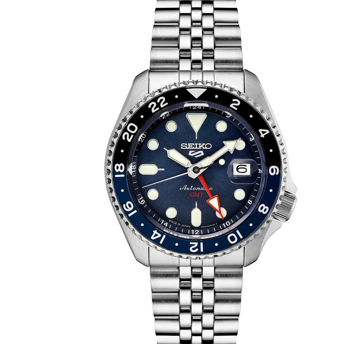 Seiko 5 Sports SKX GMT Blueberry Men’s Automatic Watch – SSK003