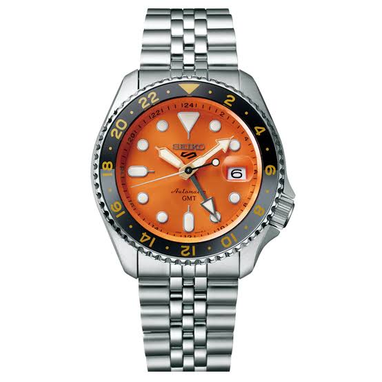 Seiko 5 Sports GMT Mikan Orange Automatic Men’s Watch – SSK005K1 - Image 2