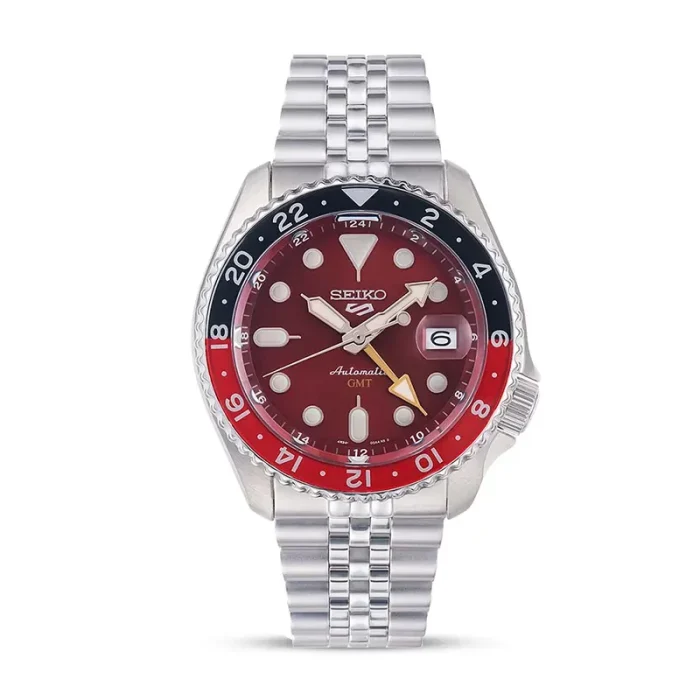 Seiko 5 Sports GMT Thong Sia Red Limited Edition Men’s Automatic Watch – SSK031K1