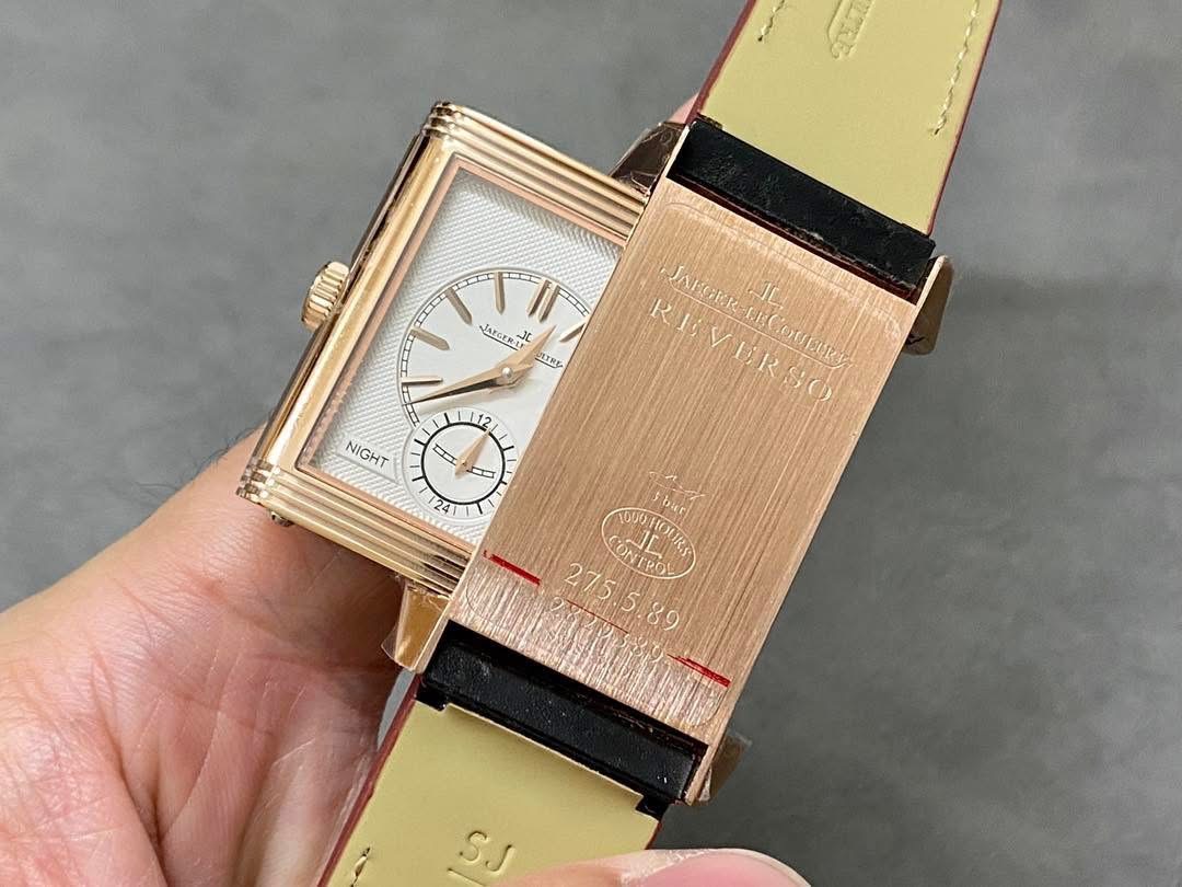 Jaeger-LeCoultre Reverso Tribute Small Seconds – Swiss 1:1 Grade (Brown Leather) - Image 4