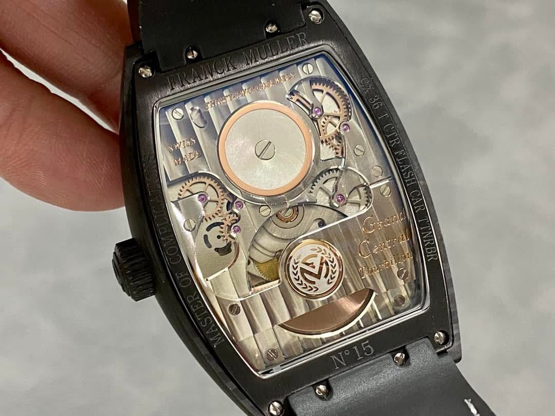 Franck Muller Grand Central Tourbillon – Swiss 1:1 Grade (All Black Edition) - Image 5