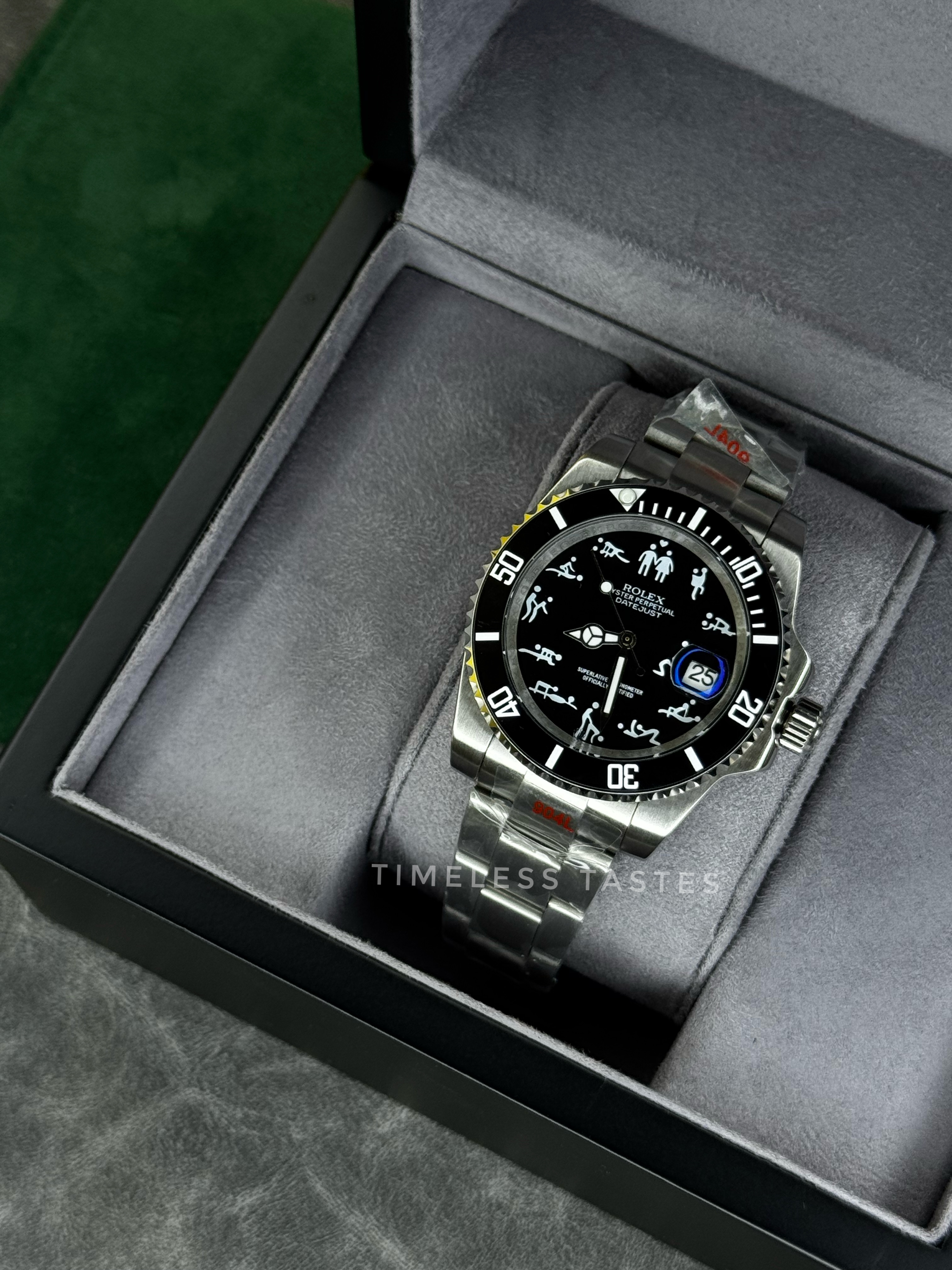 Rolex Fantasy Submariner Black Dial(Custom Made) Euro Grade - Image 3