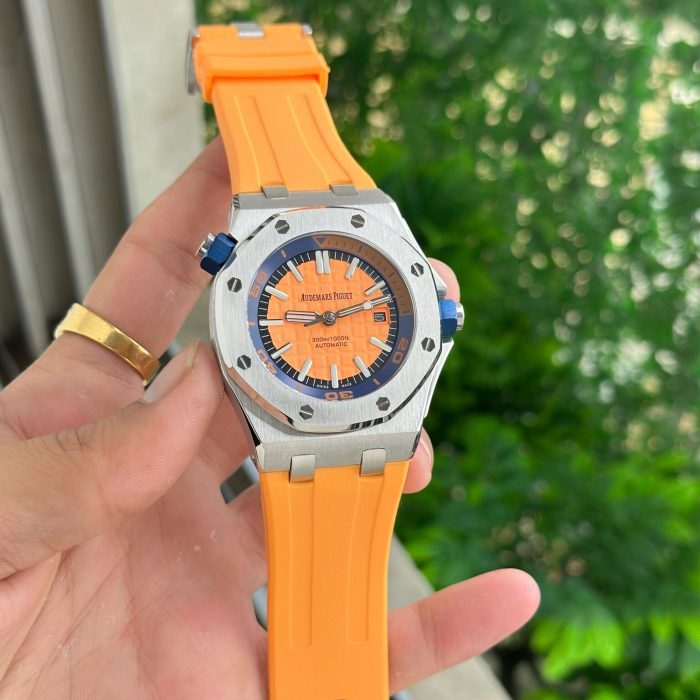 Audemars Piguet Royal Oak Offshore Diver | Orange Dial | Ref. 15710ST.OO.A070CA.01