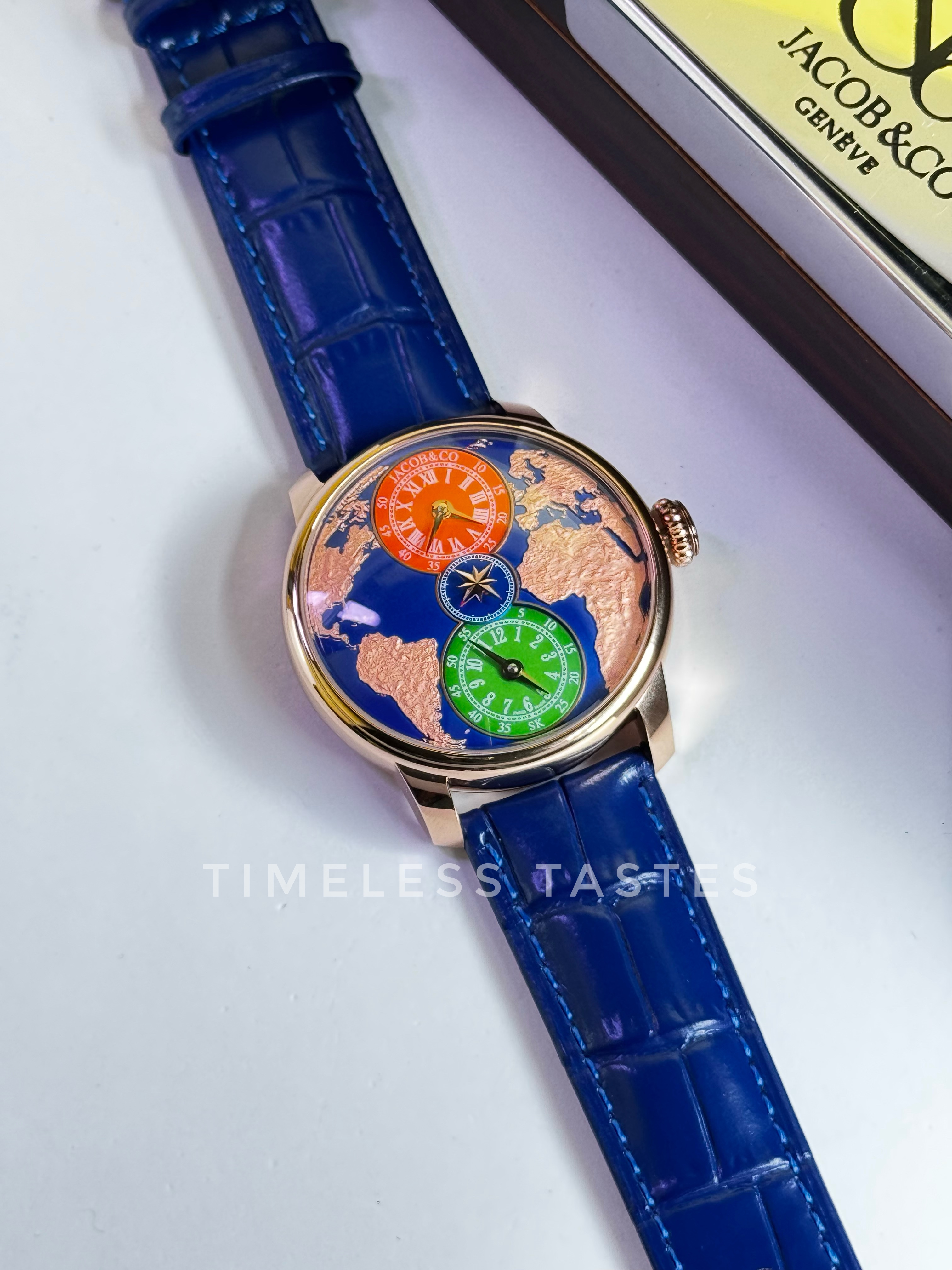 Jacob & Co Swiss 1:1 Dual Time Zone – Salman Khan Edition