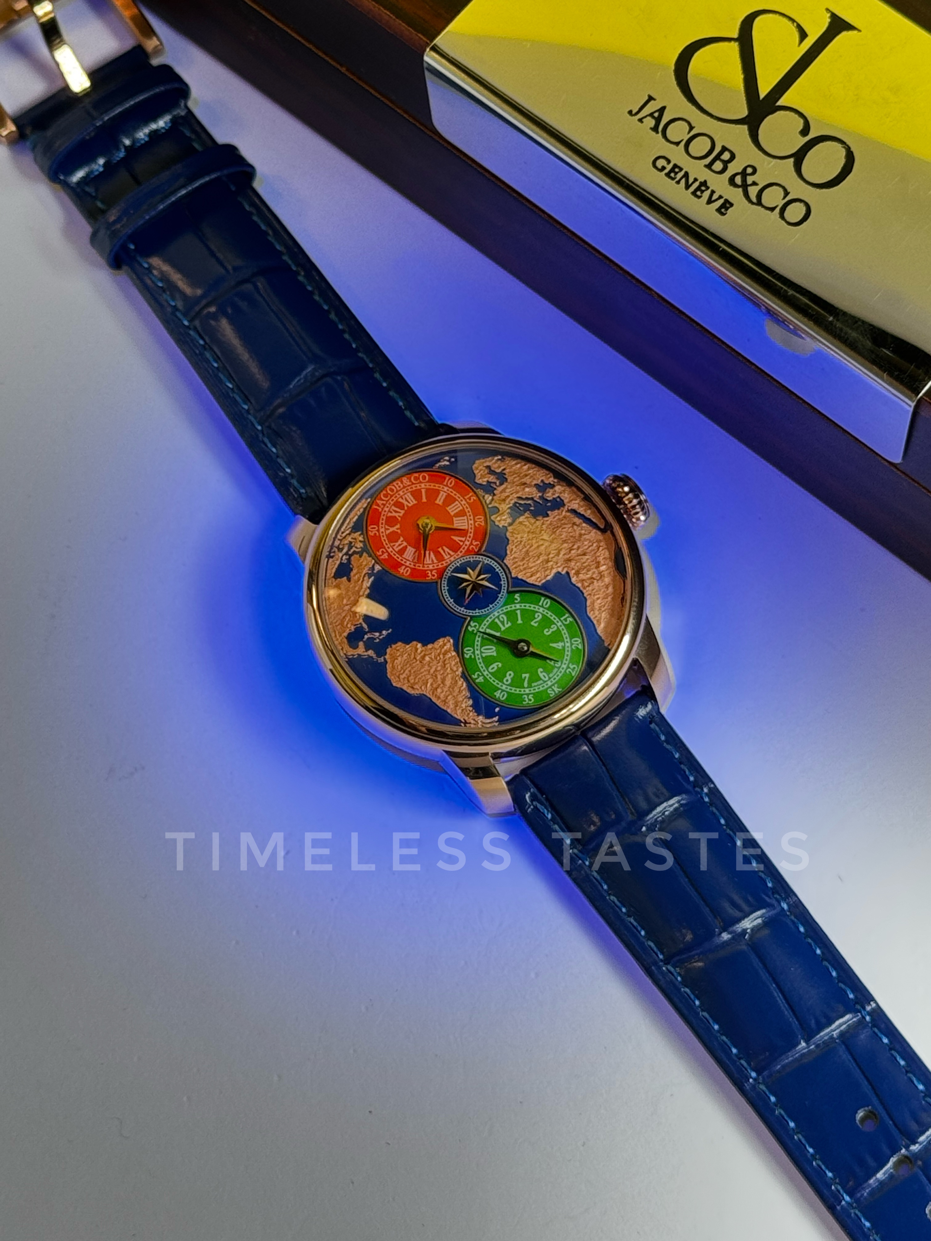 Jacob & Co Swiss 1:1 Dual Time Zone – Salman Khan Edition - Image 2