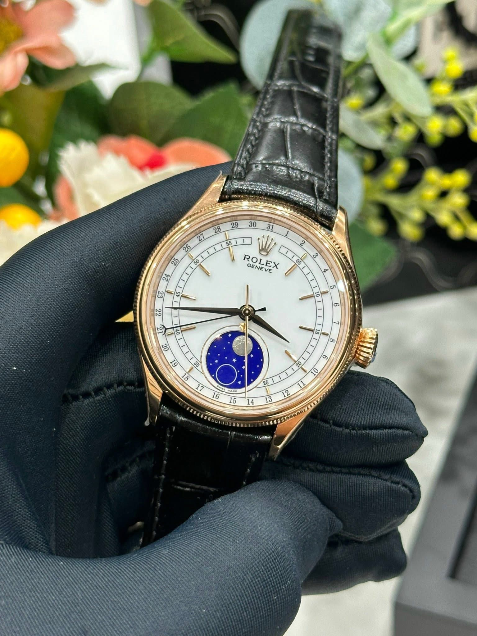 Rolex Cellini Moonphase — 50535-0002 | White Dial | 39mm | Swiss 1:1 Grade - Image 3