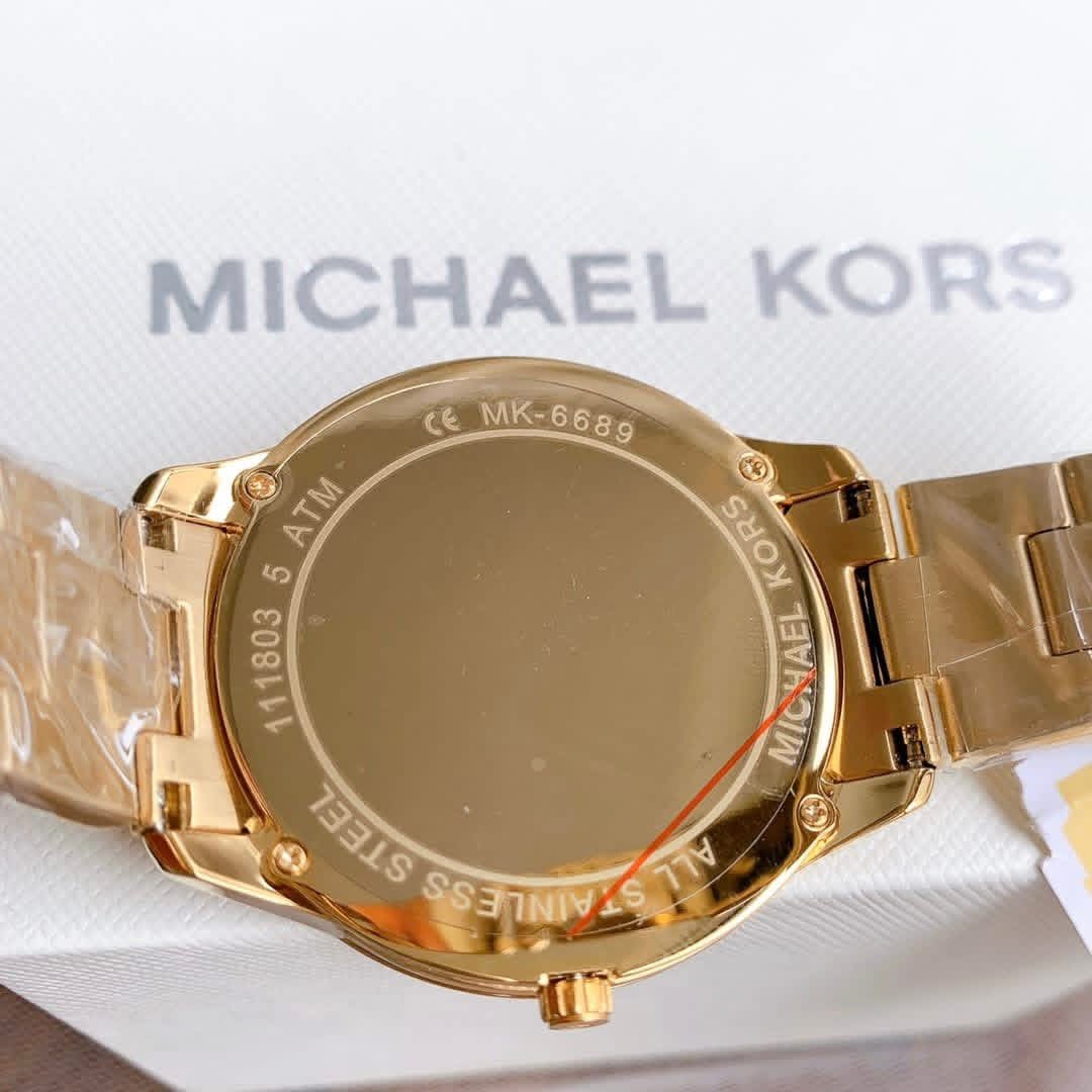 Michael Kors MK6689 Authentic Ladies Analog Watch – Rose Gold Stainless Steel Bracelet - Image 8
