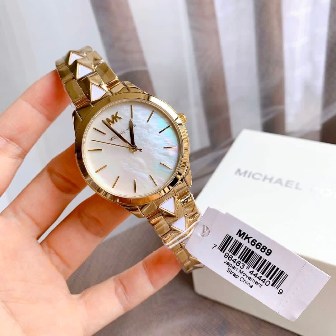 Michael Kors MK6689 Authentic Ladies Analog Watch – Rose Gold Stainless Steel Bracelet - Image 6